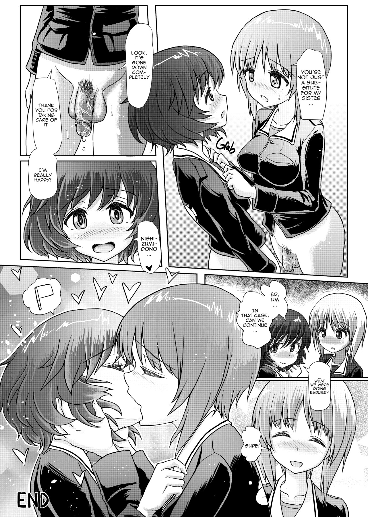 Hentai Manga Comic-Calming a Panzer High-Read-18